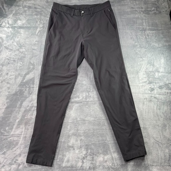 lululemon athletica Other - Lululemon Pants Mens 33x31 Commission Classic Fit Chino Performance Black